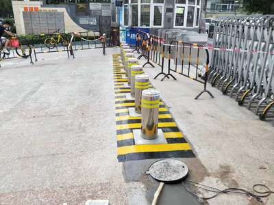 全自動(dòng)升降柱 廣州景區(qū)智慧化道路設(shè)施的革新應(yīng)用